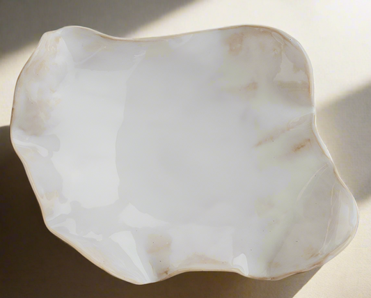 Organic White Platter