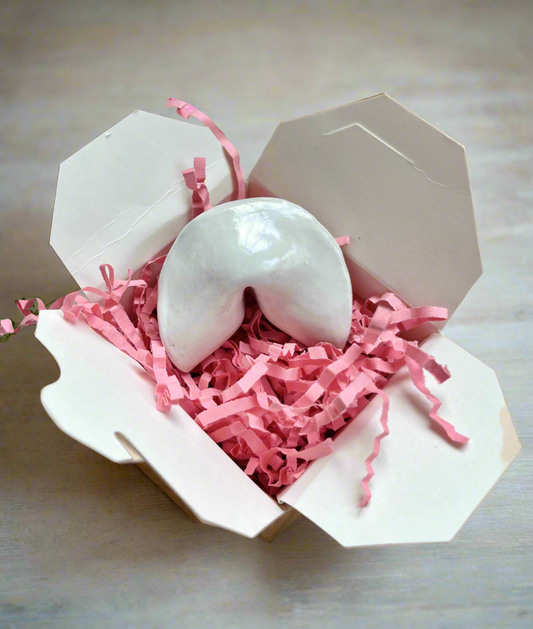 Forever Fortune Cookie-White